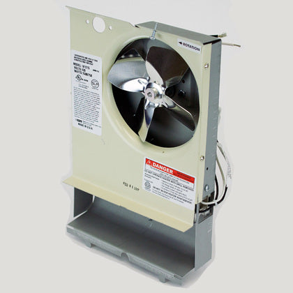 Dual Wattage 120V Wall Heater, Heatbox Interior and Grill, White