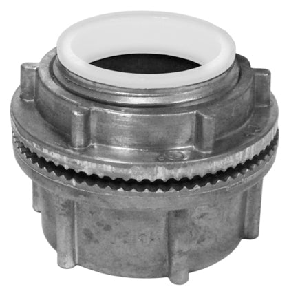 Conduit Hub, 3/4", Insulated, Raintight, Zinc Die Cast