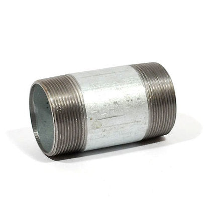 Threaded Conduit Nipple, 2" x 6", Steel
