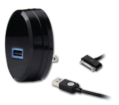 Qmadix USB Travel Charging Kit w/ 30-Pin Cable