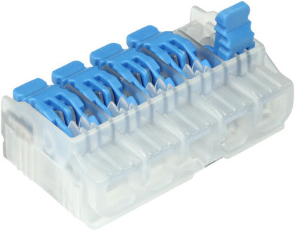 In-Sure® Lever Wire Connector, 5-Port (75PK)