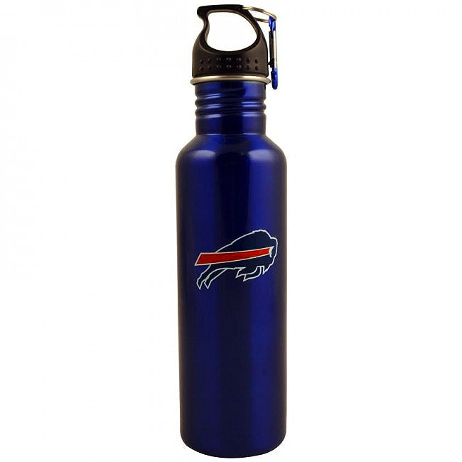 NFL Buffalo Bills Stainless Steel Blue Water Bottle - 26 oz (770 ml)
