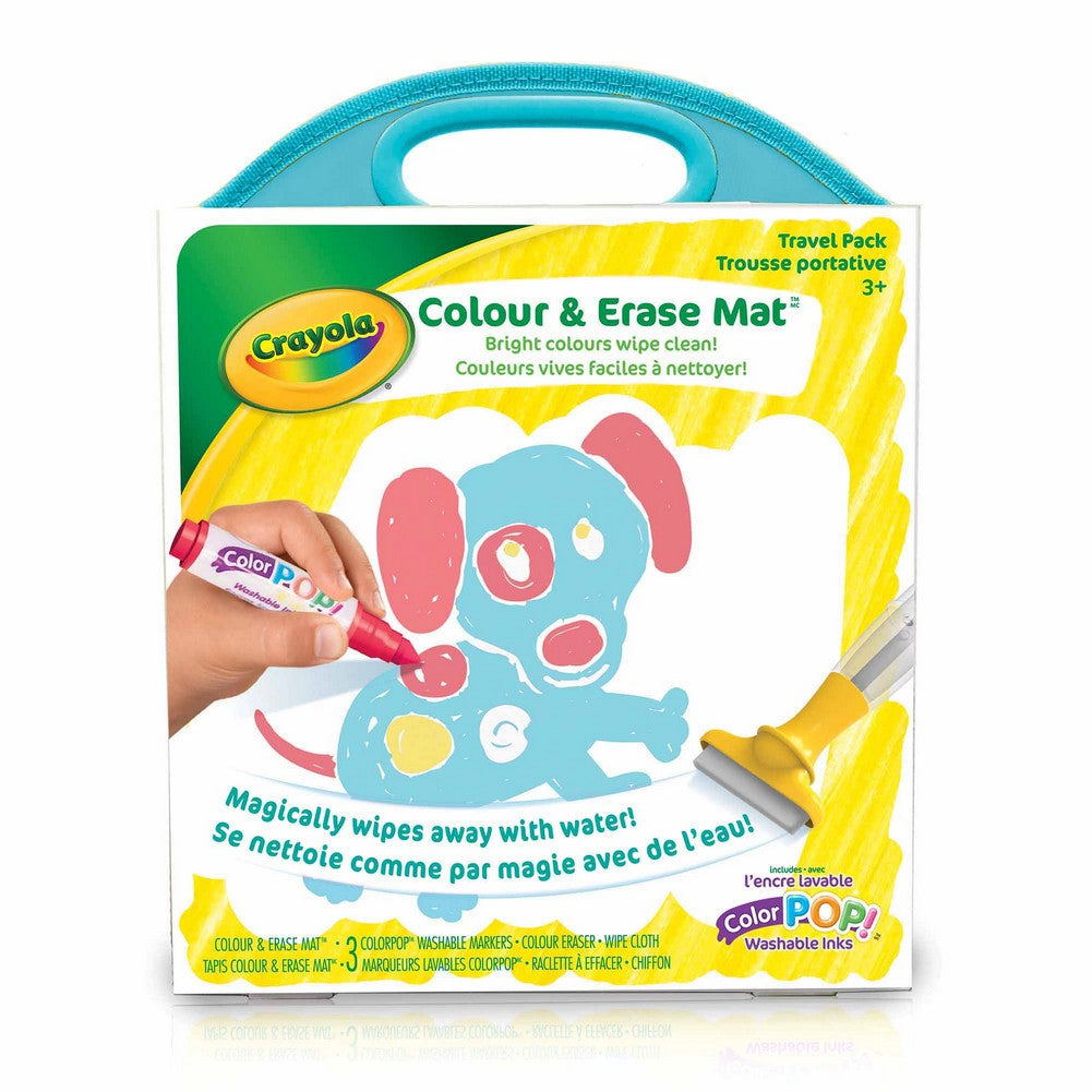 Crayola Color and Erase Mat Travel Pack