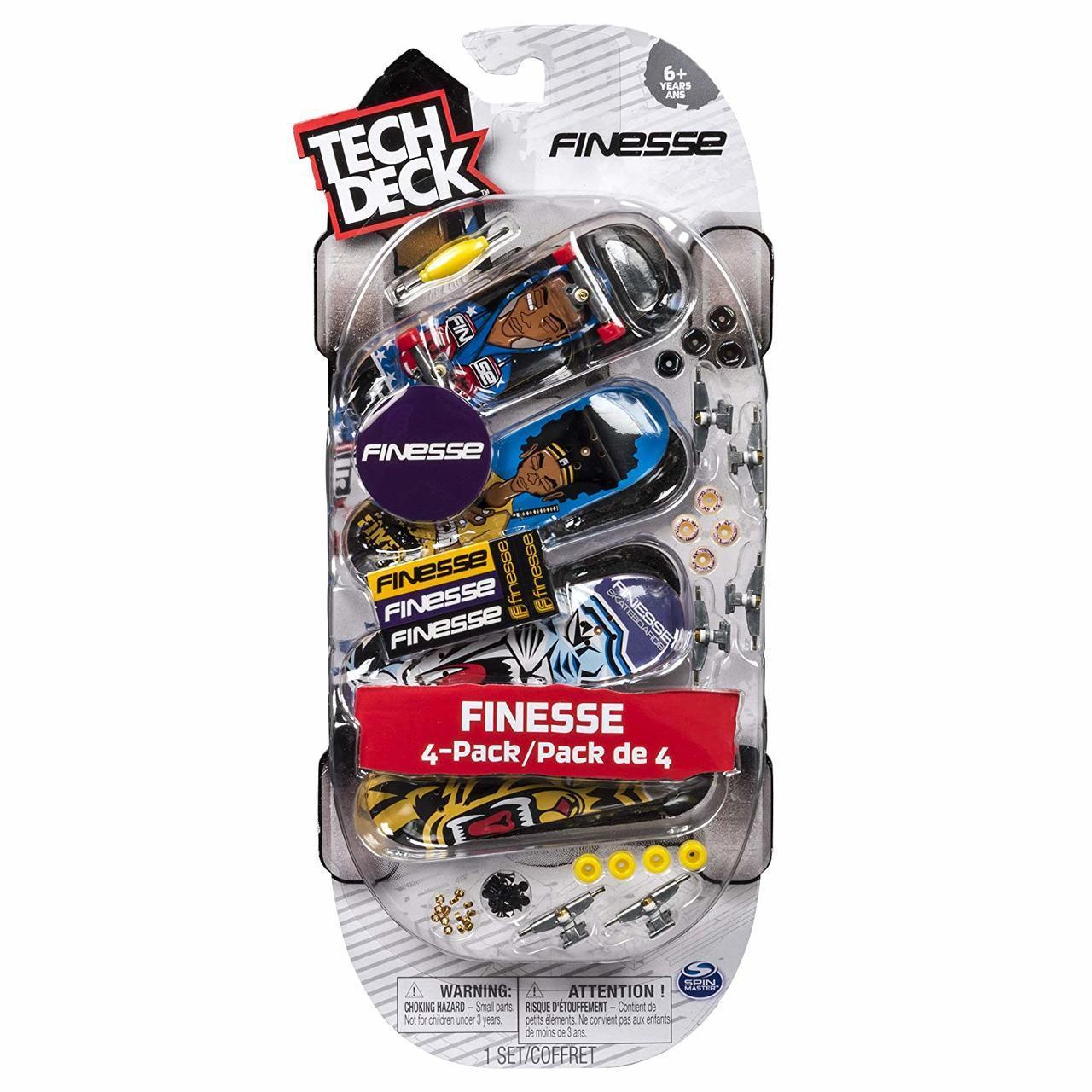 Tech Deck 96MM Fingerboards - 4-Pack - Finesse