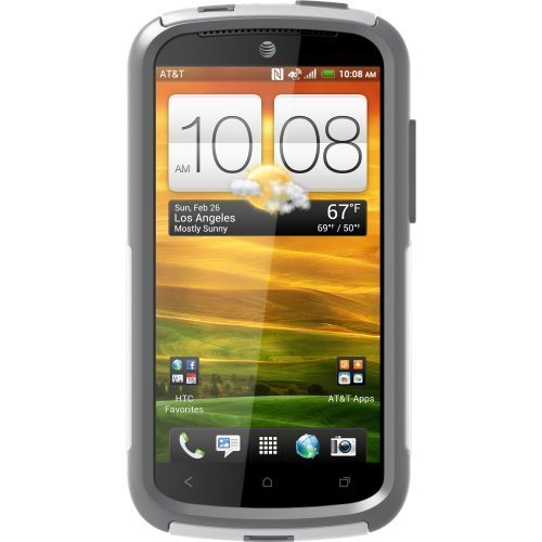 OtterBox Commuter Series Case for HTC One VX - White/Gray