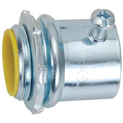 EMT Set Screw Connector, Steel, 3/4 inch, Insulated