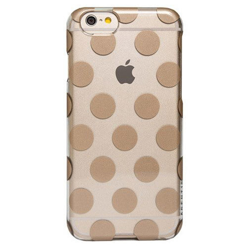 Agent18 SlimShield Case for iPhone 6 Plus & 6s Plus - Clear/Gold Dots