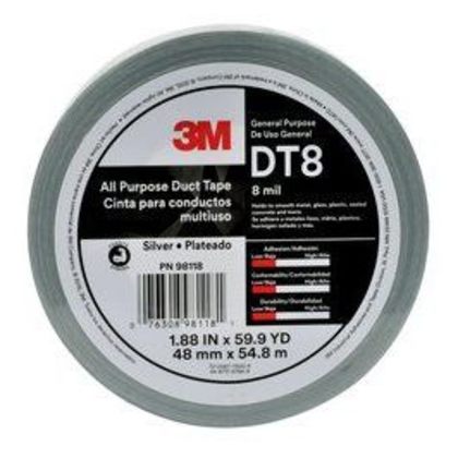 Utility Duct Tape, Silver, 1.88" x 60 Yards