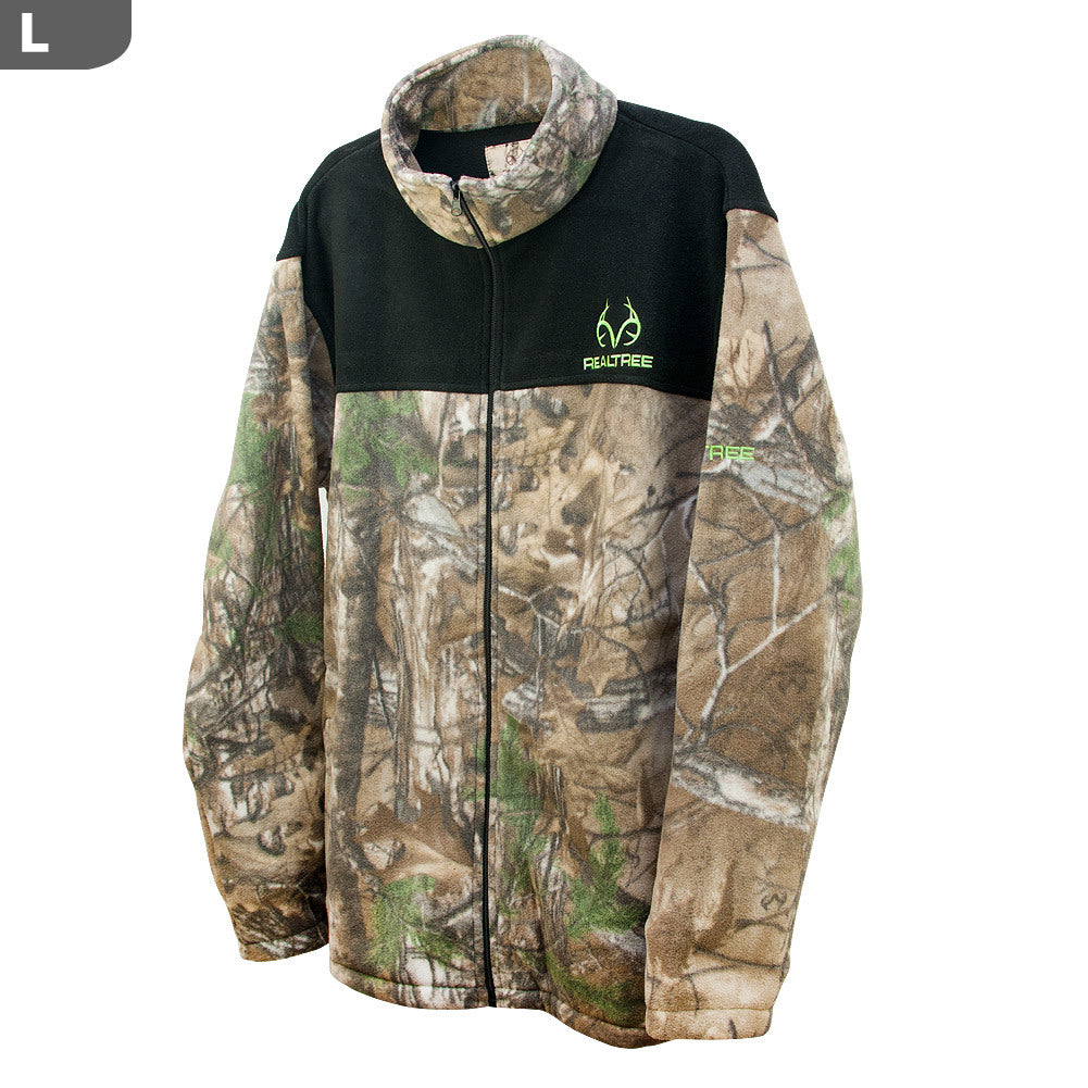 Realtree Men"s Aspen RT-XTRA & Black Panels Jacket, Large
