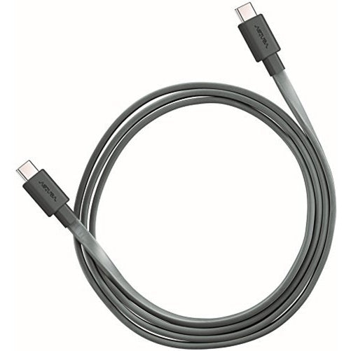 Ventev Charge Sync USB-C to USB-C 2.0 Flat Tangle Free 3A Charging Cable 3.3ft