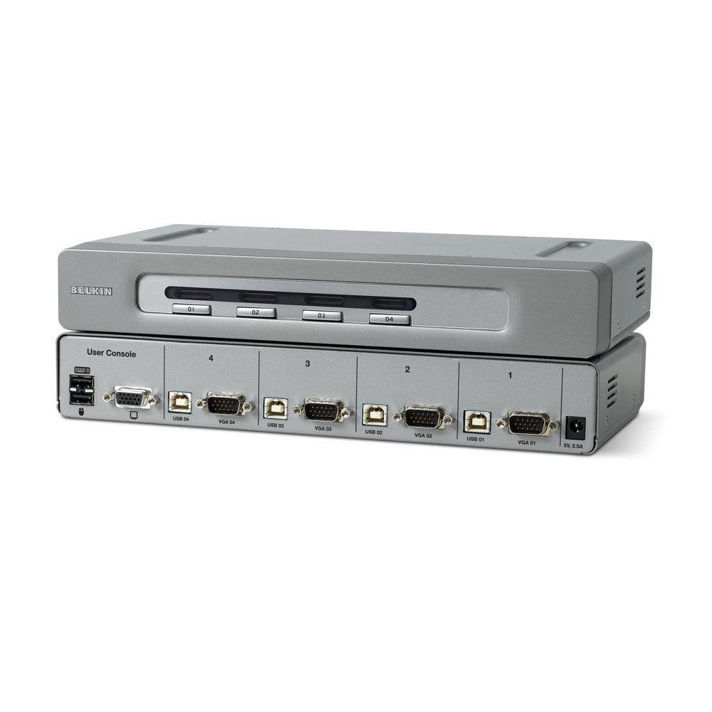 Belkin F1DN104U OmniView Secure 4-Port KVM Switch