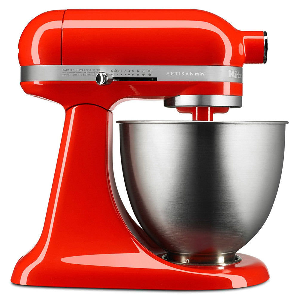 KitchenAid Artisan Mini Series Tilt-Head Stand Mixer, 3.5 quart, Hot Sauce