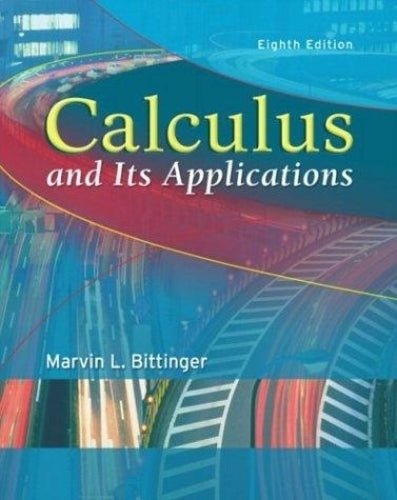 Calculus and Its Applications (8th Edition) 0321166396 - Used