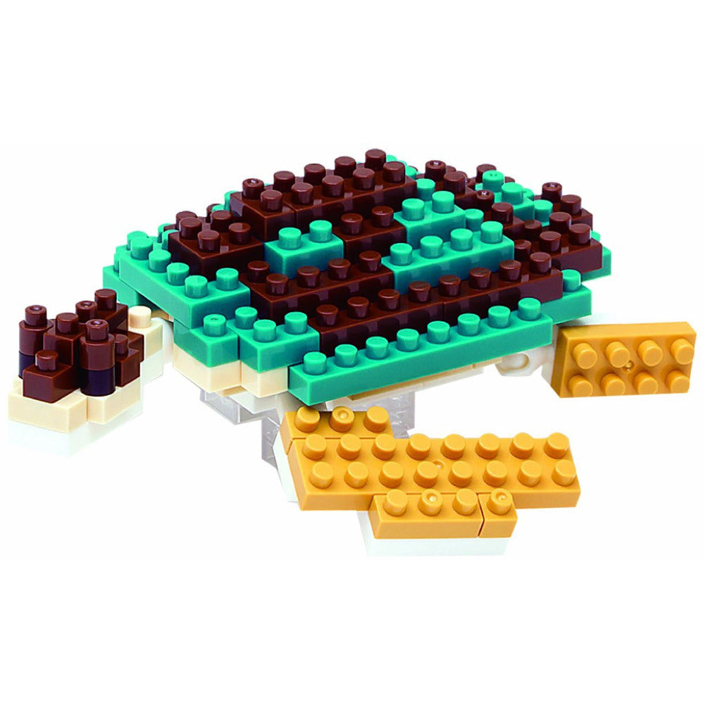 Nanoblock Sea Turtle Building Kit 3D Puzzle