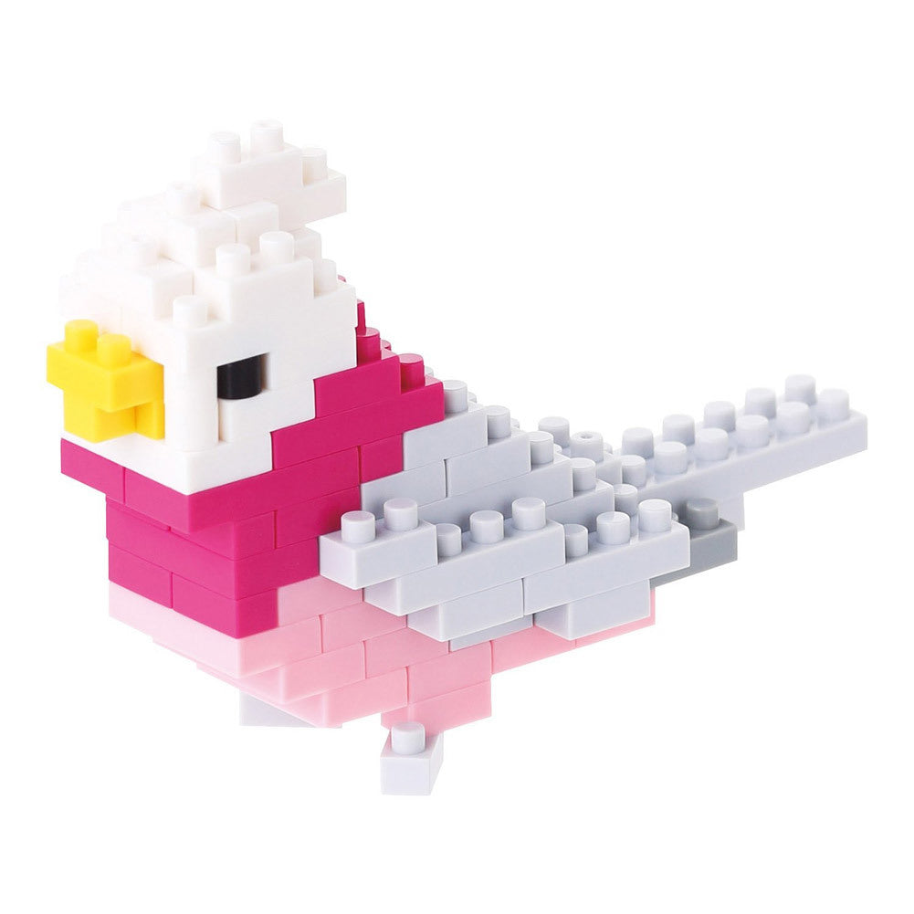 Nanoblock Galah Cockatoo Building Kit 3D Puzzle