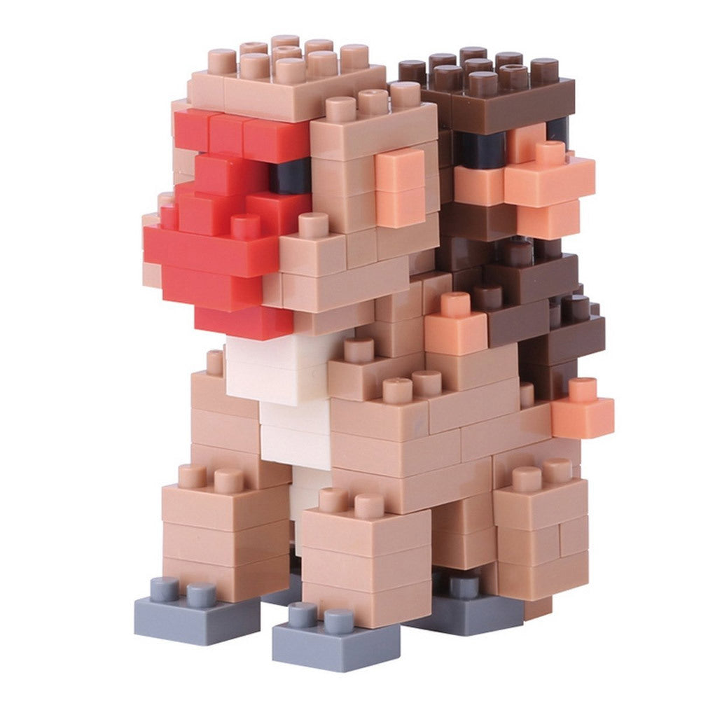 Nanoblock Mother & Baby Monkey Building Kit 3D Puzzle