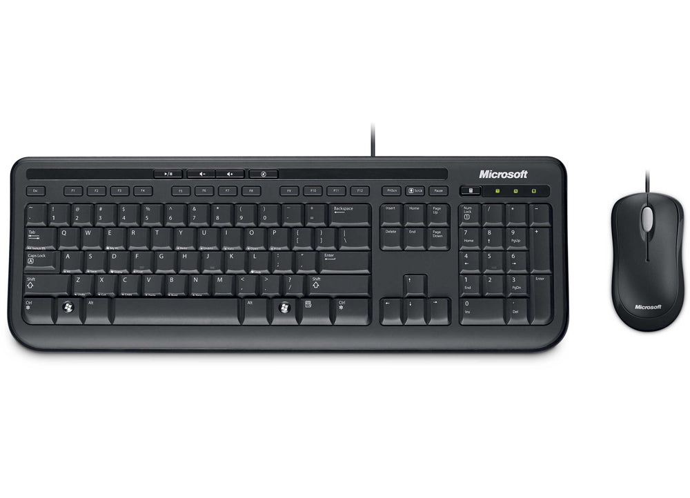 Microsoft Wired Desktop 600, USB, Spanish Edition - Refurbished