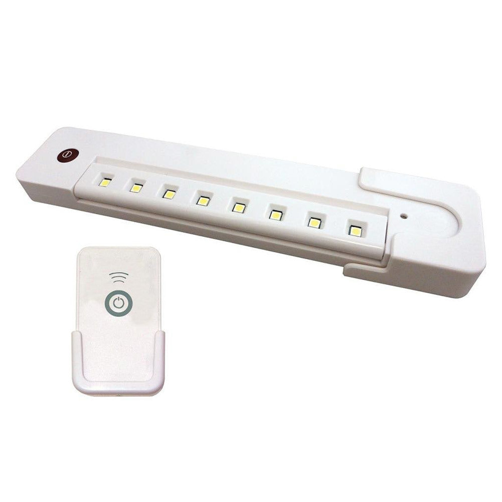 Rite Lite LPL1014WRC Remote Controlled LED Under Cabinet Light, White