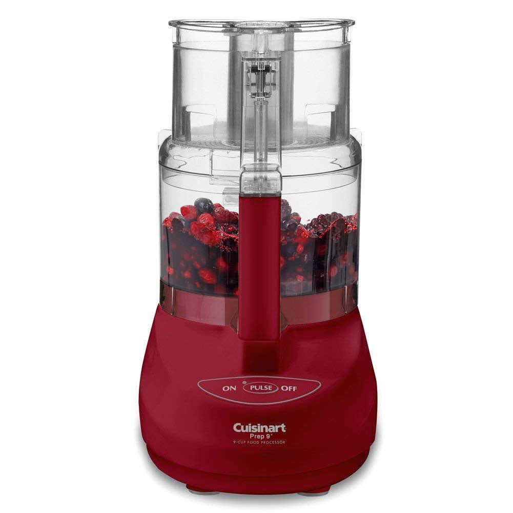 Cuisinart DLC-2009MRY Prep 9 9-Cup Food Processor - Red