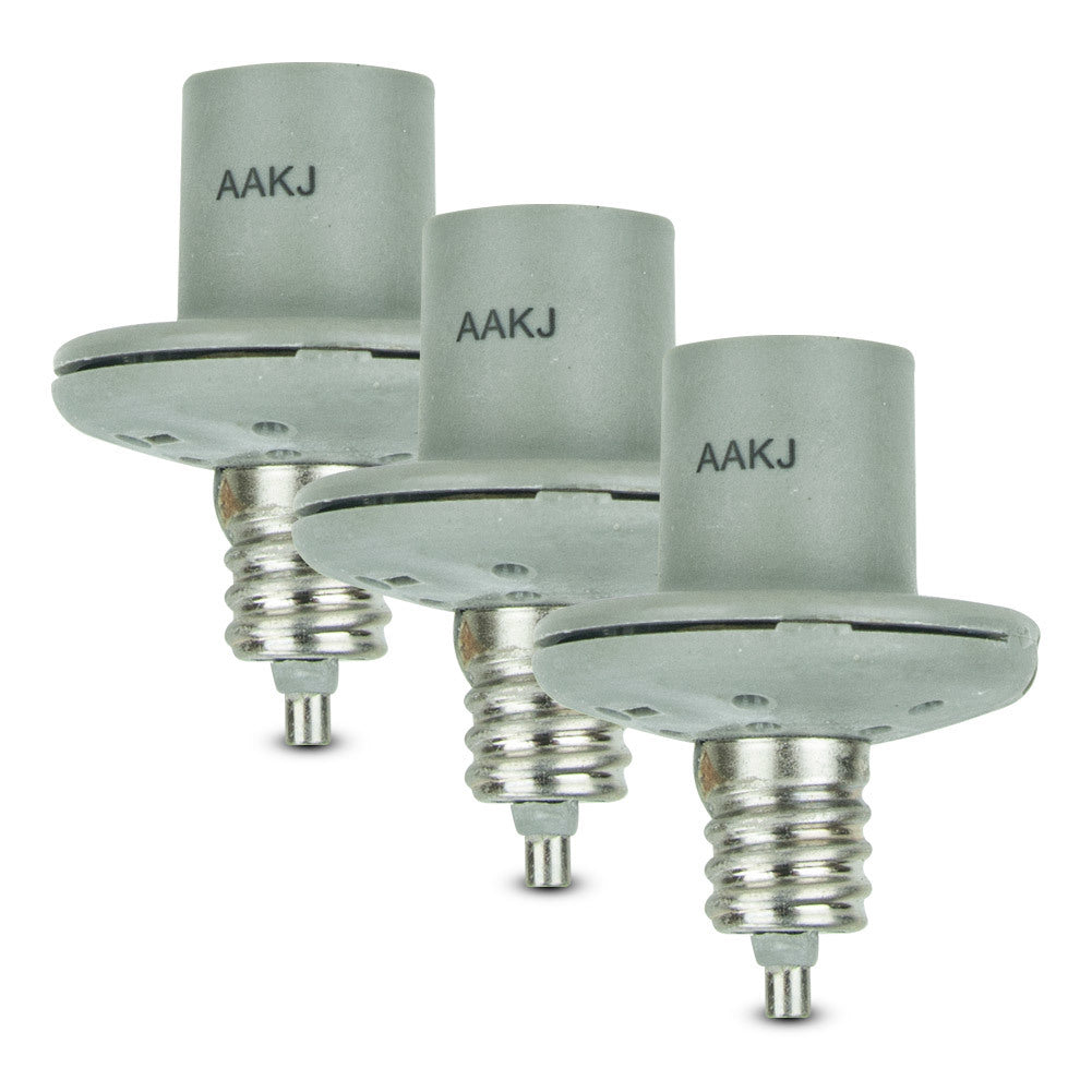 Utilitech 030232560W Candelabra Light Control - Gray 3-Pack