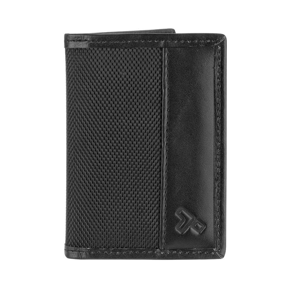 Travelon Hack-Proof RFID Blocking Bifold Card Holder Slim Wallet Black