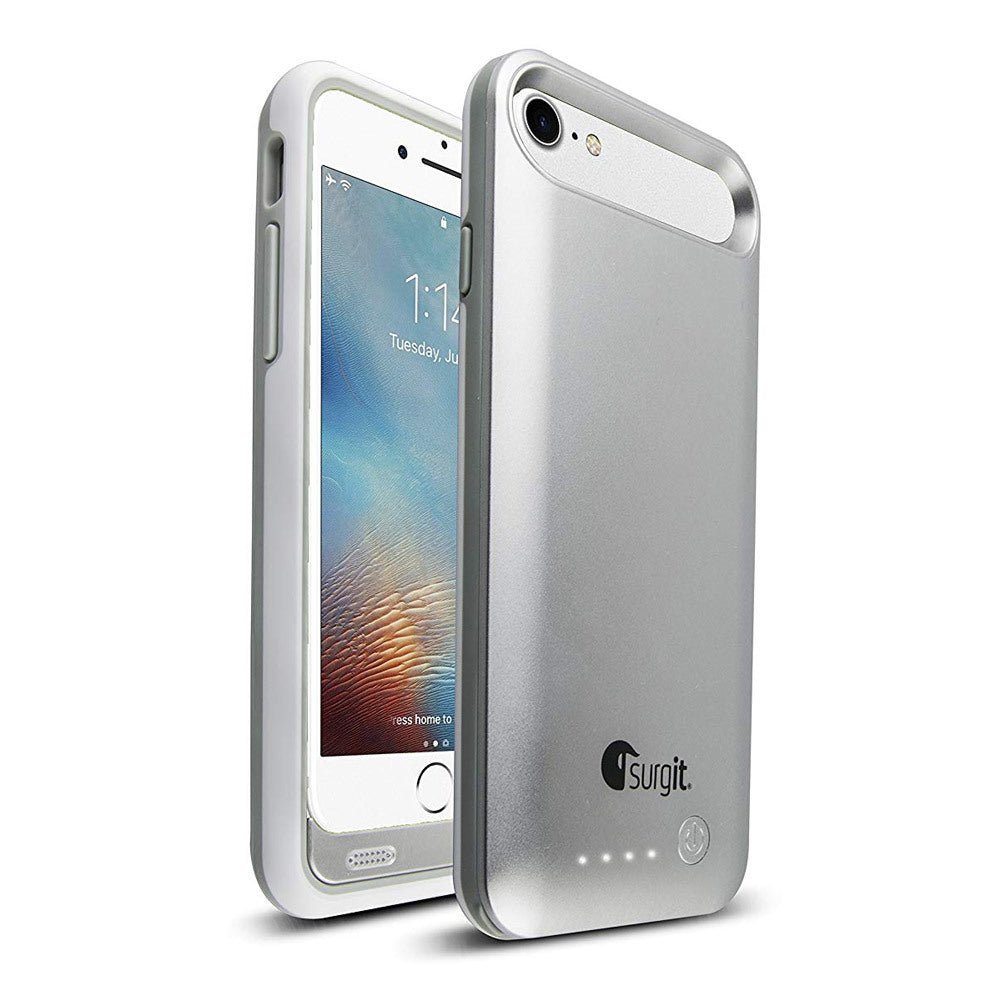 Surgit Protective 3100mAh Battery Power Bank Pack Case for iPhone 7/8