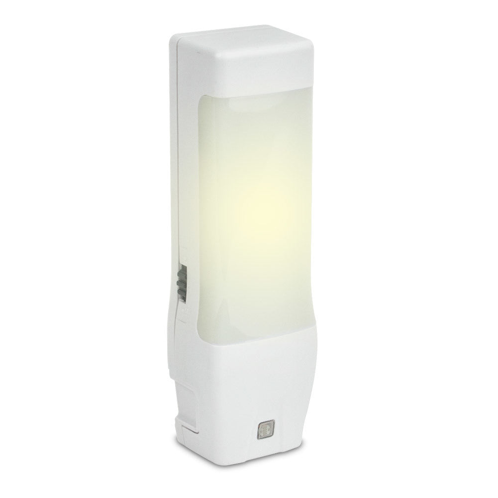 Amerelle 73068 Automatic Mini Utility Fluorescent Light - White