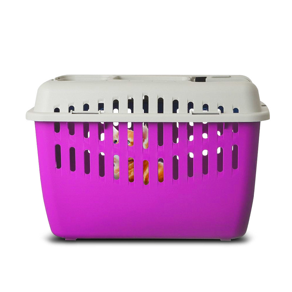Marchioro Binny 2 Basic Top Pet Carrier - Pink/White