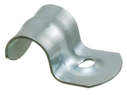 Rigid Strap, 1-Hole, 3/8", Steel