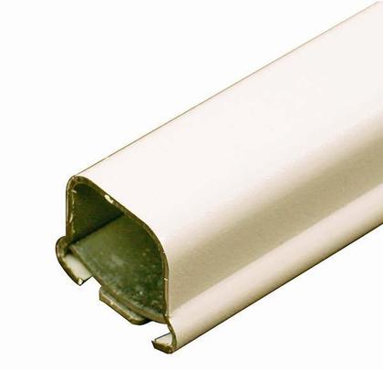 Raceway, 1-Piece, Steel, Ivory, 3/4" x 21/32" x 10', 700 Series