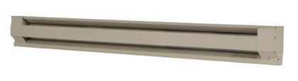Electric Baseboard, 72", 1500/1125W, 240/208V, Almond