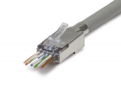 ezEX™44 Shielded CAT6 Connectors (50PK)