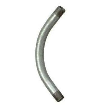 3" Rigid Steel 90° Sweep Elbow, 36" Radius