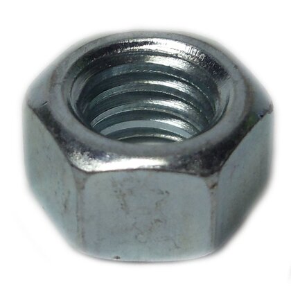 1/2" Steel Hex Nut, 25/Pack