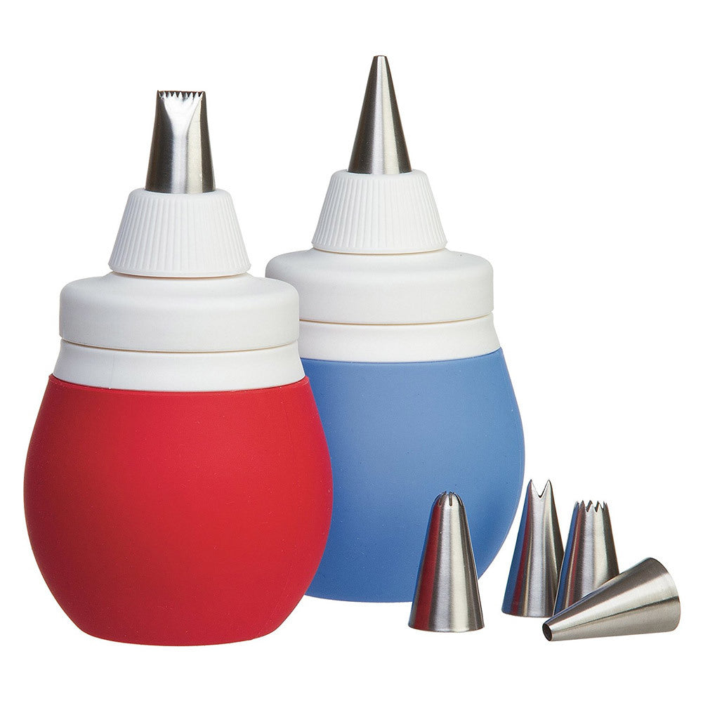 Food Network 8-Piece Frosting Bulb Cake Decorating Tips Tool Kit