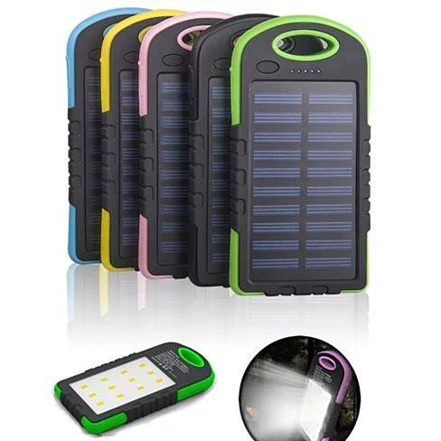PowerGLO Echo Friendly Solar Charger With 12 Bright LED Lamps
