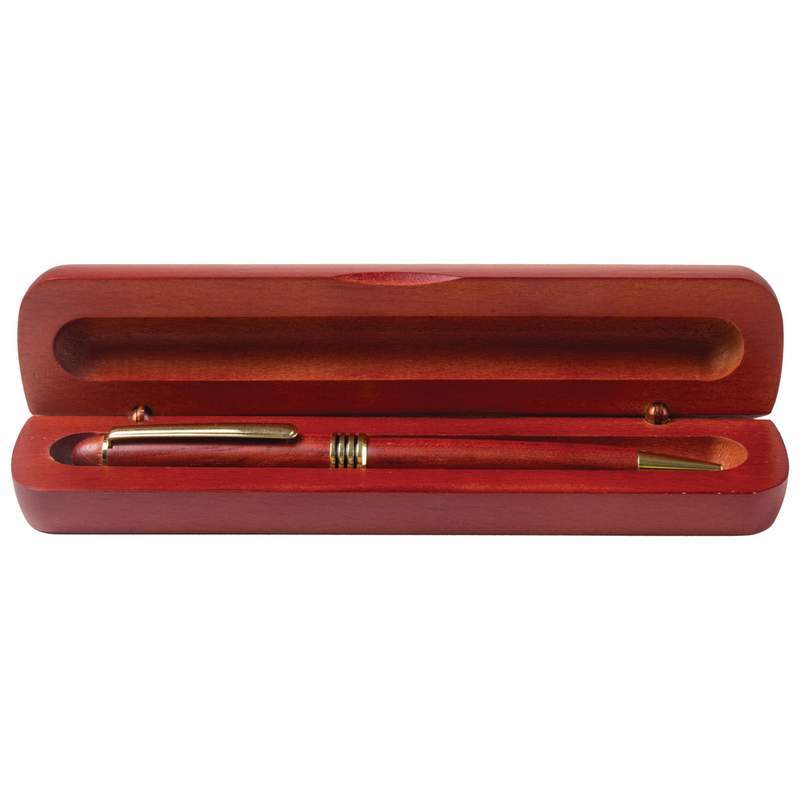 Rosewood Ballpoint Pen in a Rosewood Finish Gift Box