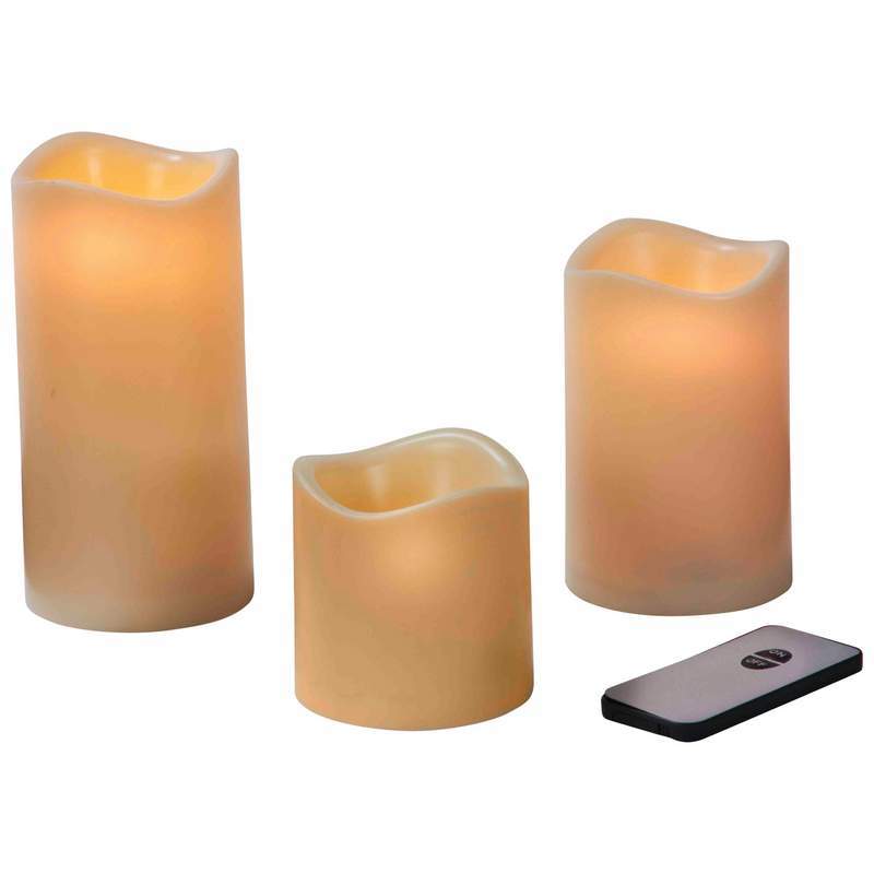 LED Candle Set with Remote Control