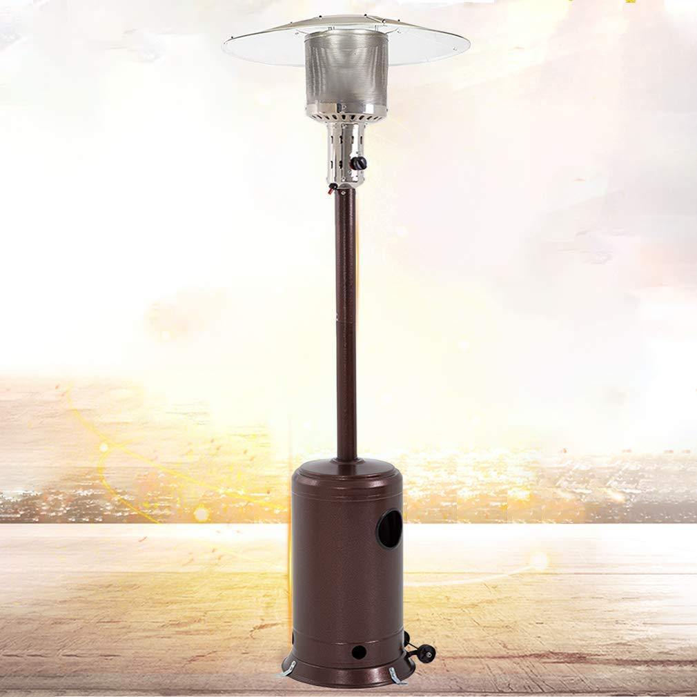 Garden Outdoor Patio Heater Propane Standing LP Gas Steel w/accessories New - NORTH FIRST PLUS, LLC