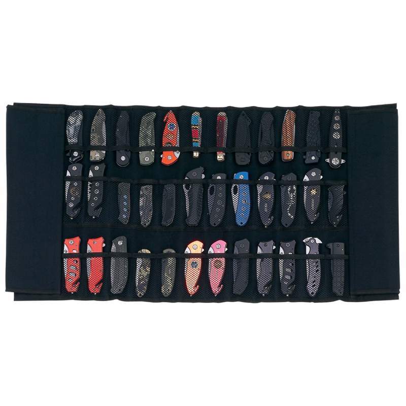 Padded Nylon Knife Display Roll Case