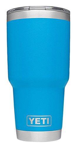 YETI Rambler 30 oz Stainless Steel Vacuum Insulated Tumbler with Lid (Tahoe Blue) - NORTH FIRST PLUS, LLC
