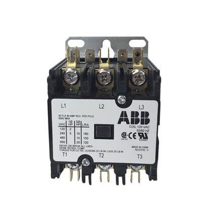 30A, 3P, Definite Purpose Contactor