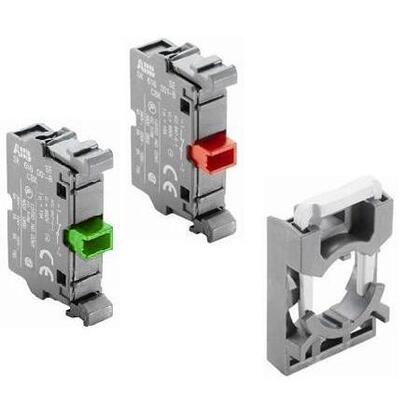 22mm Contact Block, 1 N.O., 1 N.C., Modular