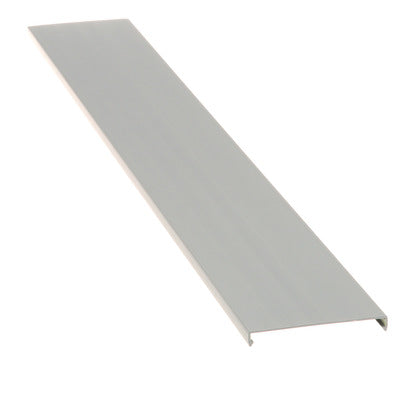 PANDUCT Wiring Duct Cover, 3" x 6', PVC, Gray