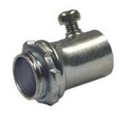 EMT Set Screw Connector, Steel, 2 inch