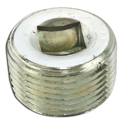 Close-Up Plug, Recessed Head, 3/4", Explosion-Proof, Steel