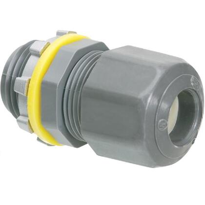 Cord Connector, Low Profile, 1/2", Non-Metallic