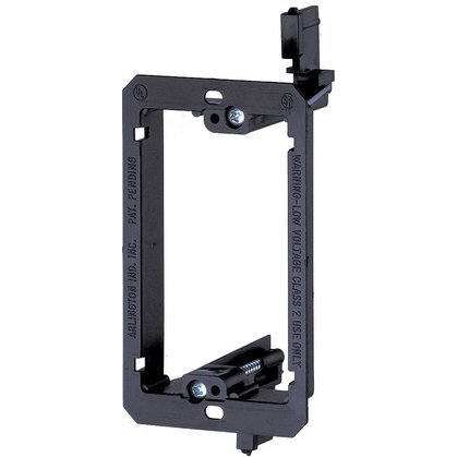 Mounting Bracket, 1-Gang, Low Voltage, Non-Metallic