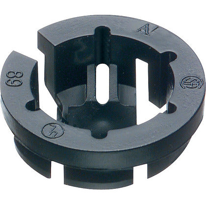 NM Cable Connector, Push-In, Plastic, 1/2" KO Size