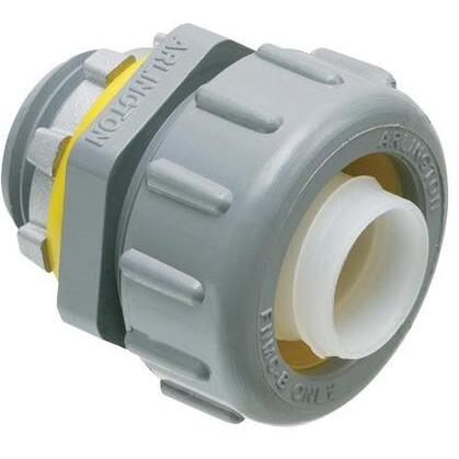 Liquidtight Connector, 1/2", Straight, Non-Metallic